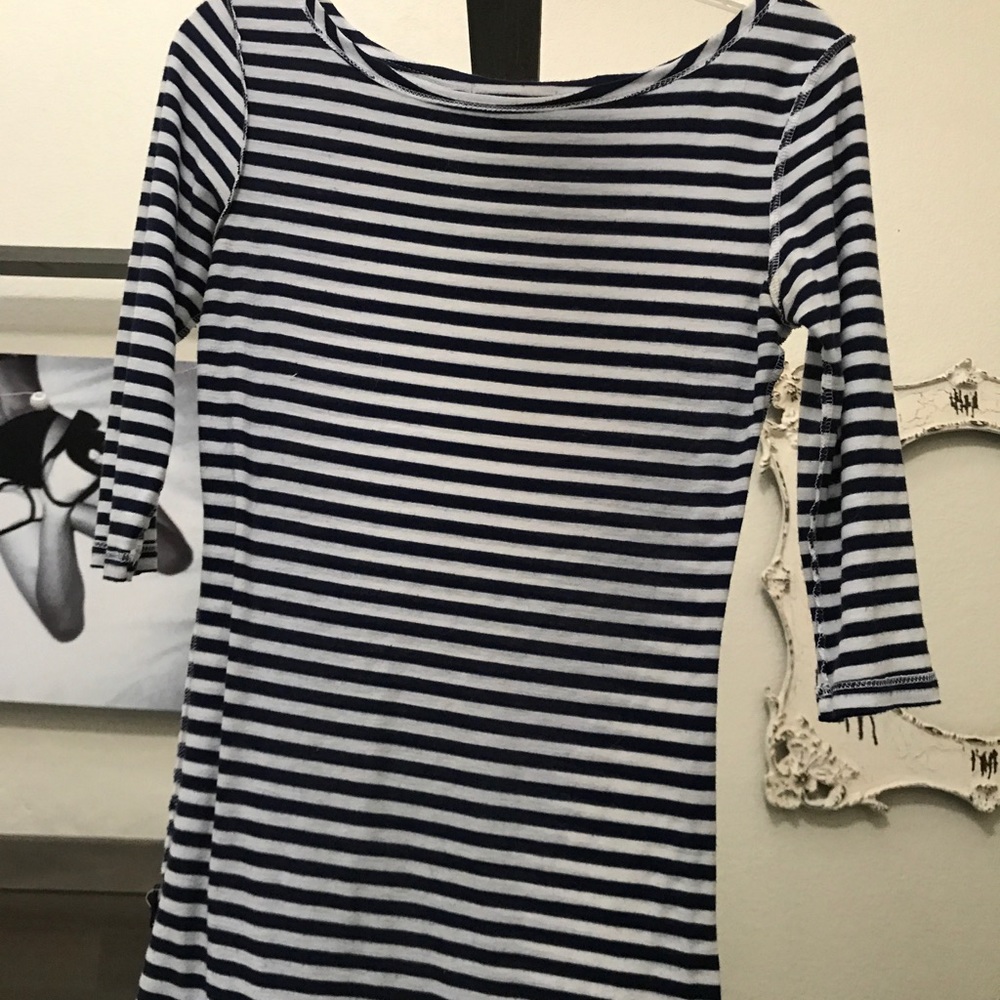Blue& white striped shirt size medium from urban